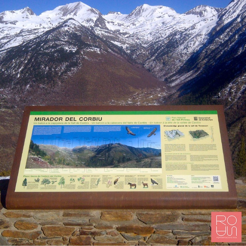 Faristol d'Acer i Stratimage® - Per a Murs de Pedra